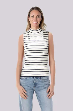 Top Stripe Blauw
