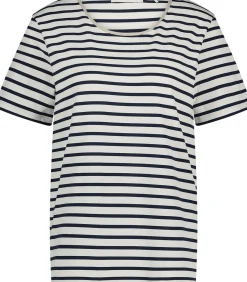 Top Tirza Stripe Blauw