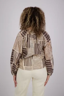 Top Yoni Stripes Bruin
