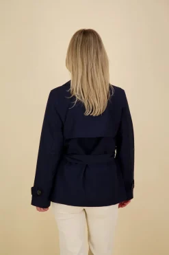 Trenchcoat Bay Blauw