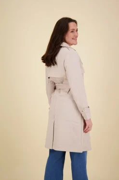 Trenchcoat Berry Beige
