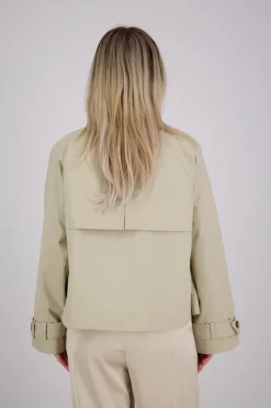 Trenchcoat Cilo Kort Beige