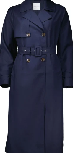 Trenchcoat Gail Blauw