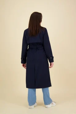 Trenchcoat Gail Blauw
