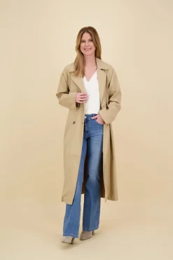 Trenchcoat Jancine Bruin