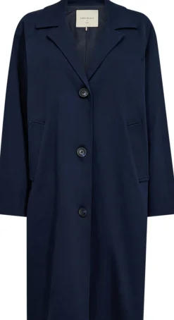 Trenchcoat Northy Blauw