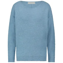 Trui Matilde Boucle Blauw