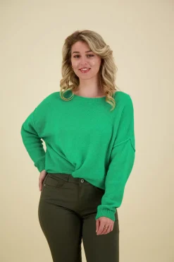 Trui Mohair Lime Groen