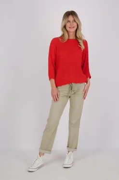 Trui Tapper  Rood