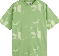 T-shirt AOP Â Groen