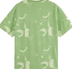 T-shirt AOP  Groen