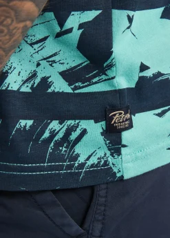 T-shirt AOP Groen