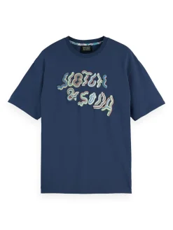 T-shirt Artwork Blauw