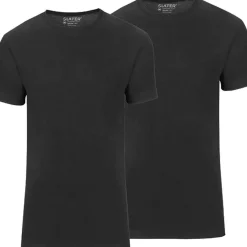 T-shirt Basic Fit 2-Pack Zwart