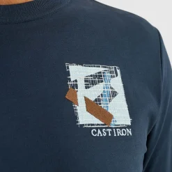T-shirt Blauw