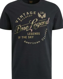 T-shirt Blauw