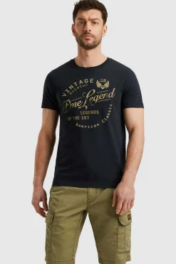 T-shirt Blauw