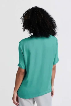 T-shirt  Blauw