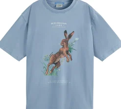 T-shirt Blauw