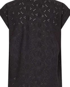 T-Shirt Blond Zwart
