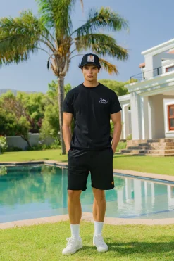 T-shirt Campagne Yachtie Zwart
