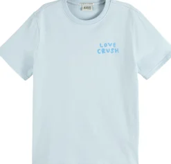 T-shirt Chest Artwork Blauw