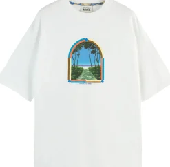 T-shirt Chest Artwork Wit