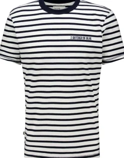 T-shirt Classic Stripe Blauw