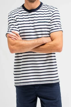 T-shirt Classic Stripe Blauw
