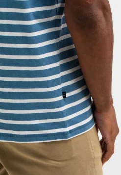 T-shirt Classic Stripe Blauw