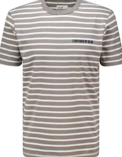 T-shirt Classic Stripe Grijs