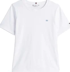 T-shirt Contrast Flag Wit