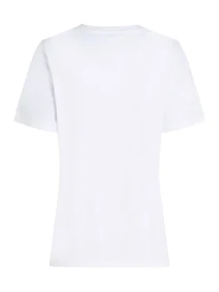 T-shirt Contrast Flag Wit