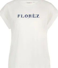 T-shirt Fien  Wit