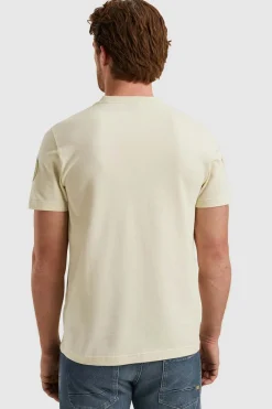 T-shirt Flat Waffel Beige