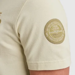 T-shirt Flat Waffel Beige