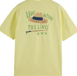 T-shirt Front and Back Artwork Geel