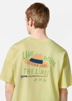 T-shirt Front and Back Artwork Geel