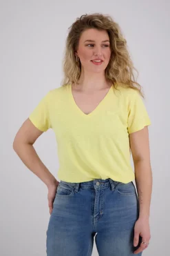 T-shirt Geel