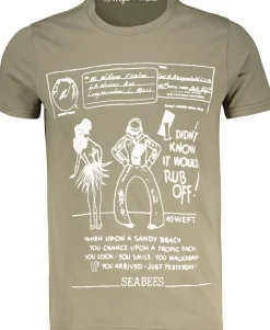 T-Shirt Girocollo Groen
