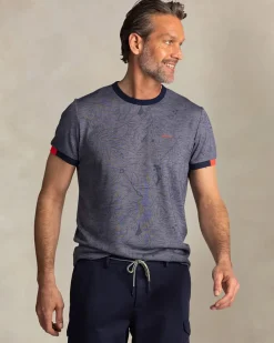 T-shirt Hamza Blauw