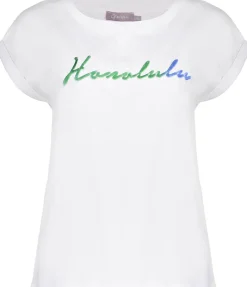 T-shirt honolulu Wit