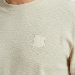T-shirt Jacquard Beige