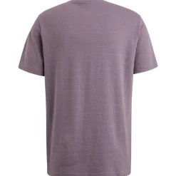 T-shirt Jacquard Paars