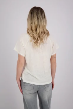 T-shirt Lavina Wit