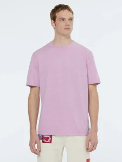 T-shirt Melange Roze