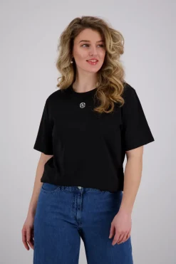 T-Shirt Melea Icon Zwart