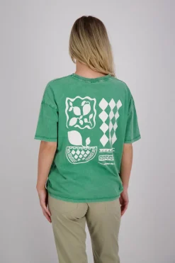 T-shirt Nabino Groen
