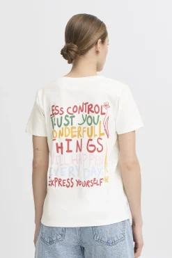 T-shirt Palmome Wit