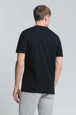 T-Shirt Pin  Blauw